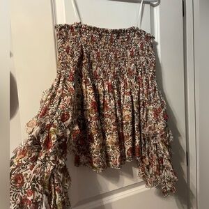 Caroline Constas off the shoulder top